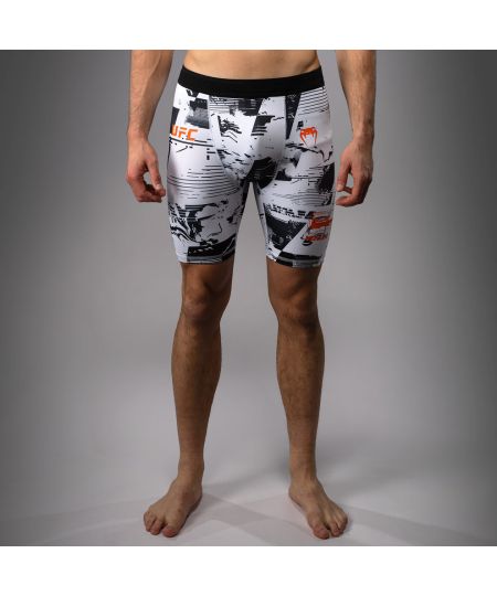 UFC Zenith by Venum Authentic Fight Week Performance Vale Tudo Short Heren - Wit