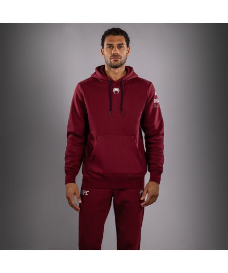 UFC Zenith by Venum Authentic Fight Week Pullover Hoodie Heren - Bourgondisch rood