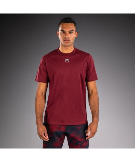 UFC Zenith by Venum Authentic Fight Week T-shirt Korte Mouw Heren - Bourgondisch rood