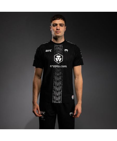 UFC Zenith by Venum Authentic Fight Night Officieel Walkout-shirt Heren - Zwart