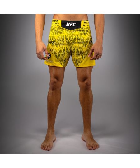UFC Zenith by Venum Authentic Fight Night Short Fit Fight Short Heren - Geel