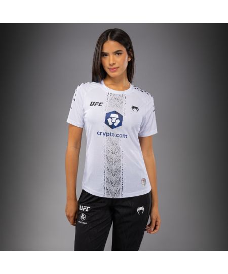 UFC Zenith by Venum Authentic Fight Night Officieel Walkout-shirt Dames - Wit