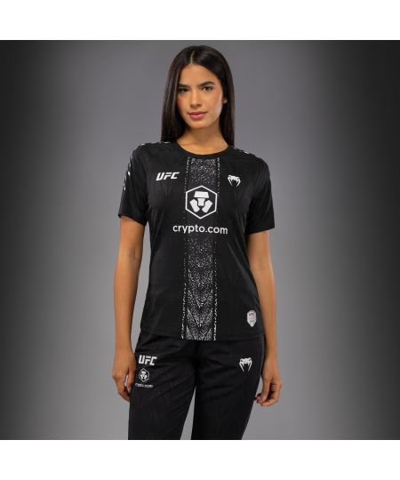 UFC Zenith by Venum Authentic Fight Night Officieel Walkout-shirt Dames - Zwart