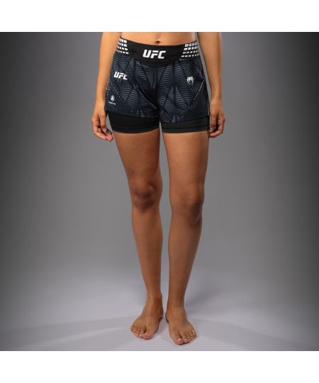 UFC Zenith by Venum Authentic Fight Night Short Fit Fight Short Dames - Zwart