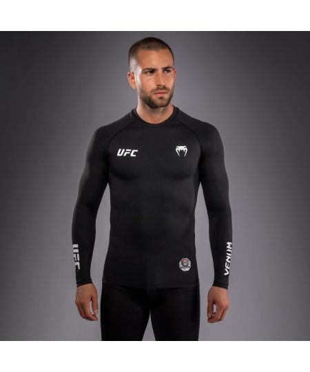 UFC Unity by Venum Authentic Fight Week Venum Performance Rashguard met lange mouwen voor heren - Zwart