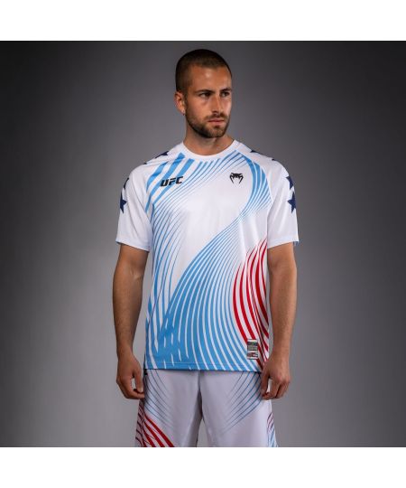 Official UFC Freedom 250 by Venum Authentic Fight Night Walkout Jersey voor heren - Wit