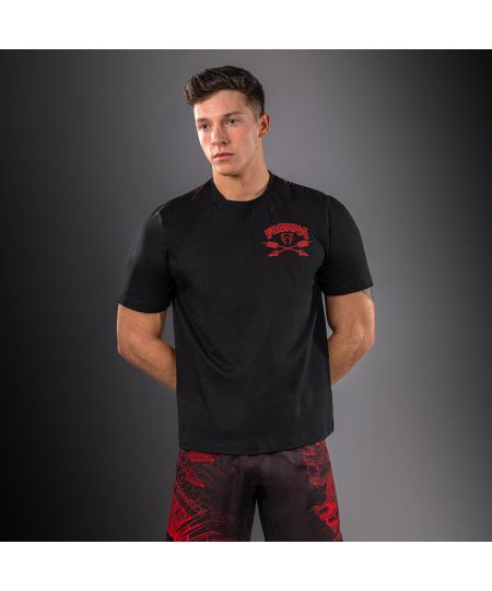 Wolf Atak Venum T-shirt – Zwart/Rood