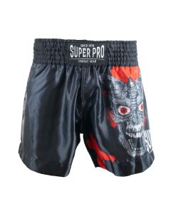 Super Pro Combat Gear Thai Short SKULL