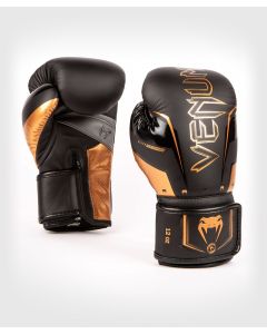 Venum  Elite Evo Bokshandschoenen - Zwart/Bronze