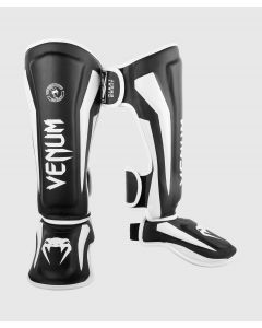 Venum  Elite Standup Kickboks Scheenbeschermers  - Zwart/Wit