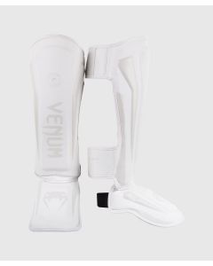 Venum  Elite Standup Kickboks Scheenbeschermers  - Wit/Wit