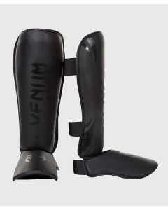 Venum  Challenger Kickboks Scheenbeschermers - Matzwart