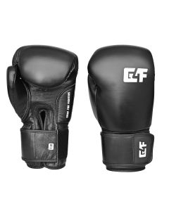 G4F Bokshandschoenen Leer Sparring 2.0 - Zwart/Wit 