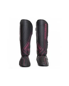 Joya ESSENTIAL Kickboxing scheenbeschermer- Zwart/Roze