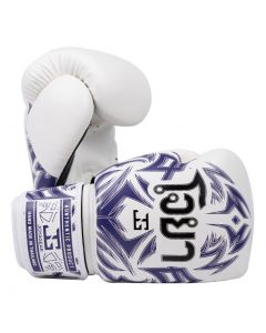 Joya Nak Muay Bokshandschoenen Wit/Paars