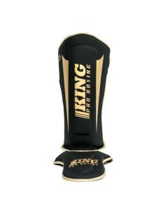 King Pro Boxing Scheenbeschermers KPB/SG REVO 6 Zwart Goud