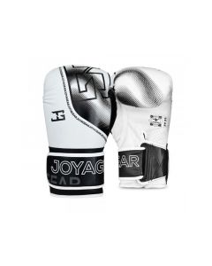 The Joyagear "Evolution" Kickbokshandschoenen - Wit/Zwart