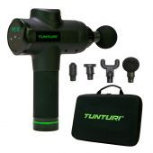 Tunturi Tunturi Massage Gun incl. opzetstukken en koffer - Oplaadbaar massage apparaat - Massage pistool - Zwart