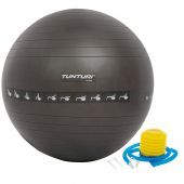 Tunturi Tunturi Fitnessbal - Gymball - Swiss ball - 65 cm - Anti burst - Incl. pomp - Zwart