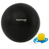 Tunturi Tunturi Fitnessbal - Gymball - Swiss ball - 55 cm - Incl. pomp - Zwart