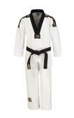 Matsuru Taekwondo pak Geborduurd 01242 - V-Hals Zwart