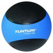 Tunturi Medicine Ball 4kg, Blauw/Zwart