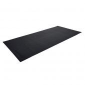 Tunturi Hardloopband mat - Vloerbeschermmat - 200 x 95 x 0,5 cm - Zwart