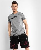 UFC Venum T-Shirt Authentic Fight Week (Heren) 2.0 Short Sleeve - Grijs