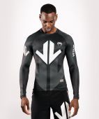Venum Arrow Loma Signature Collection Long Sleeve Rashguard - Zwart/Wit