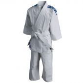 adidas Judopak Evolution II J250 Wit/Blauw
