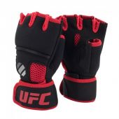 UFC Contender Quick Wrap Binnenhandschoenen - Gel Padding - Zwart/Rood