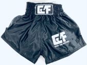Gear4Fighters Kickboksbroekje Plain - Zwart/Wit