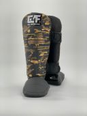 Gear4Fighters Scheenbeschermer Metal Voor Kids - Zwart/Goud